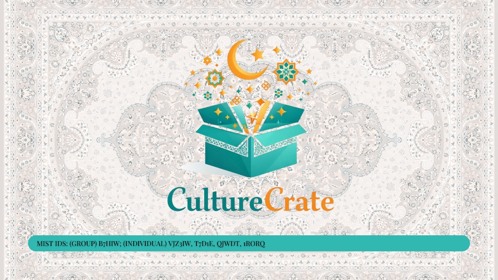 CultureCrate Brand Background